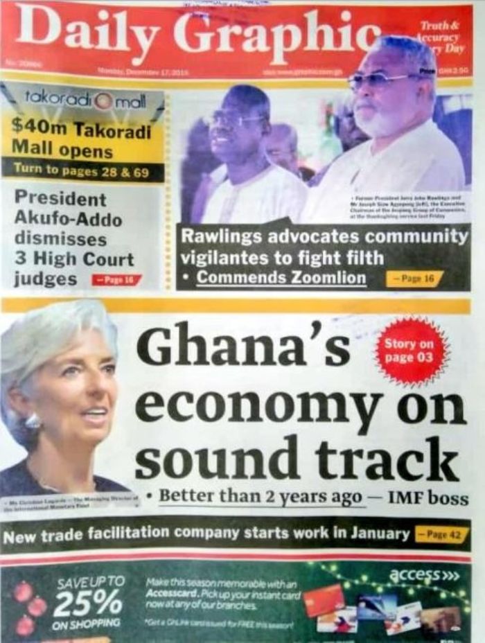 Today S Newspaper Front Pages Wednesday May 6 c Ghana Reports