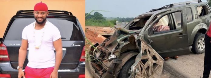 Actor Yul Edochie survives accident