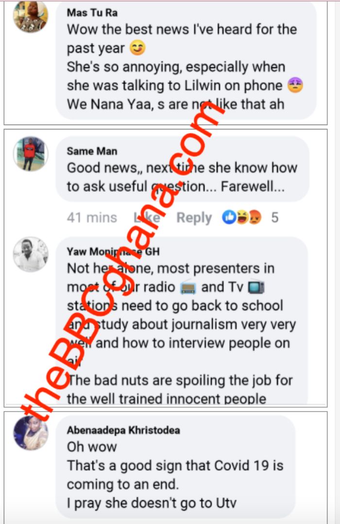 Nana Yaa Brefo resigns from Adom Tv
