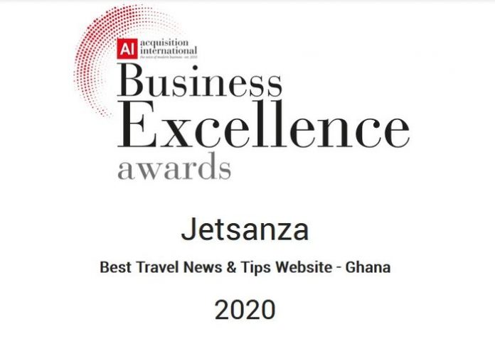 Jetsanza.com recognized By UK Business Magazine Acquisition International Business Excellence Awards