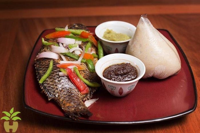 Traditional Ghanaian Meals 