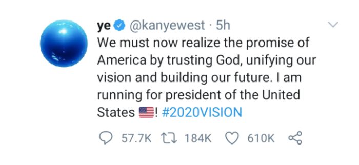 Kanye West president