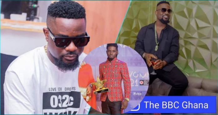 Kuami Eugene is disappointed in Sarkodie