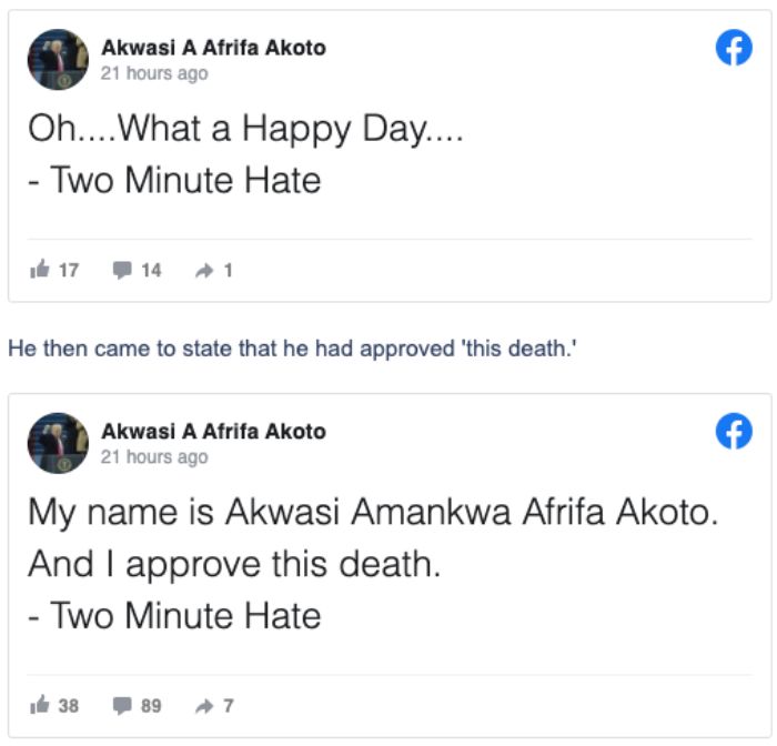 General Afrifa's son reacts to Rawlings death
