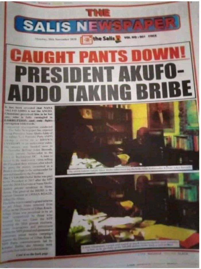  Akufo Addo taking bribe