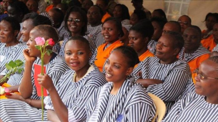 Kenyan female prisoners demands to sleep with their boyfriends when they pay them a visit