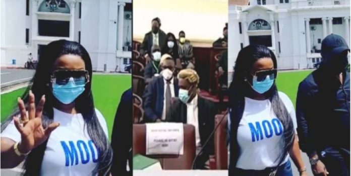 Nana Ama McBrown Finally Forced In Court To Testify In Bulldog's Case