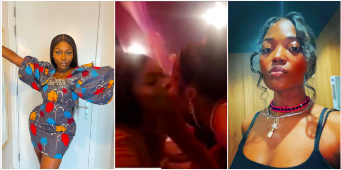 Efya and S3fa confirm their LESBIANISM status as they kiss deeper publicly