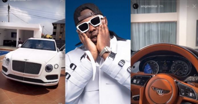 AMG Medikal Adds A Bentley To His Collection Of 'Sakawa' Cars (Video)