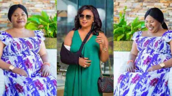 Nana Ama McBrown Shows Her Biological Mother For The First Time (Photos)