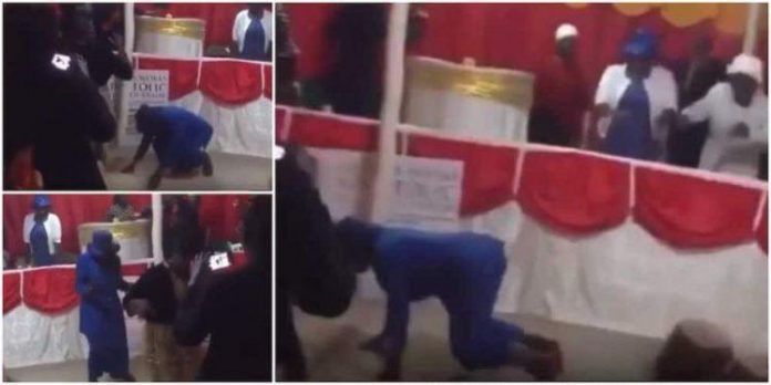 (+Video) Prophetess Spotted Twerking To A Popular Reggae Song