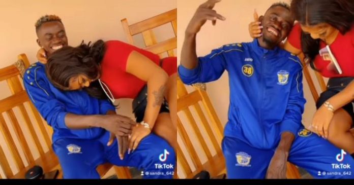 Kwadwo Nkansah LilWin And Sandra Ababio Caught Doing 'Mama ne Paapa'