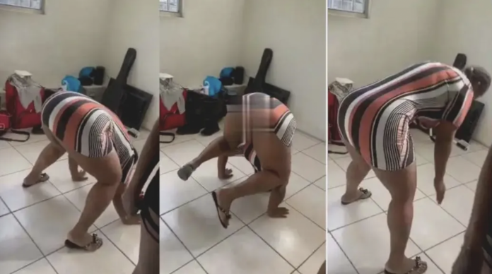 Slay Queen M!Stakenly Shows Her Cat While Flaunting Gymnastics Skills Online (VIDEO)