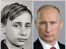 Childhood Photos of Vladimir Putin Hits Social Media