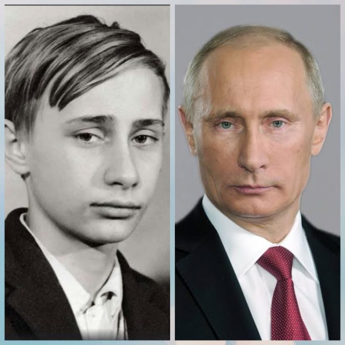 Childhood Photos of Vladimir Putin Hits Social Media