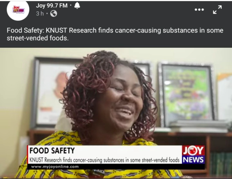 Fufu And Fish Soup Causes Cancer – KNUST Researchers 