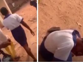 Female Student Cries Like A Baby After Her Boyfriend Dumped Her (Video)