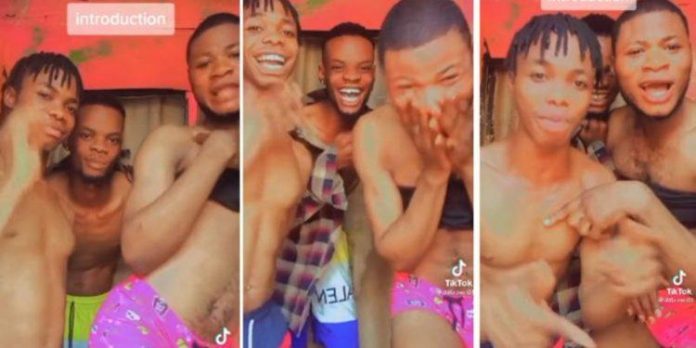 (Video) 3 Nigerian Guys Openly Come Out As Gays In A Viral Video