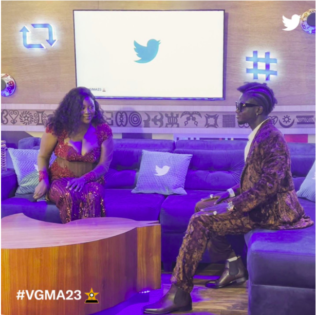 Ghana’s biggest music stars connect with fans at Twitter’s Blue Zone