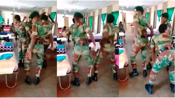 Female soldiers refuse to go to war