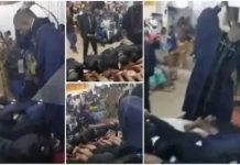 (Video) Pastor Beats Church Members With His As He Says It Is An ‘Anointed Belt’ From God