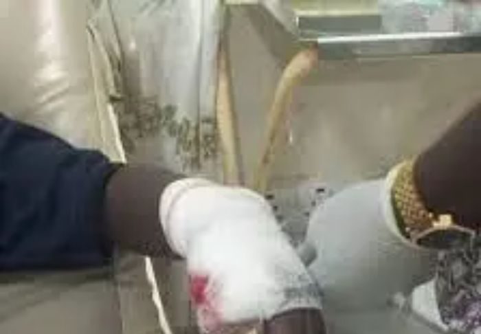 Armed Robber Shoots Fuel Station Attendant, Steals Unspecified Amount of Cash -See Sad Photos