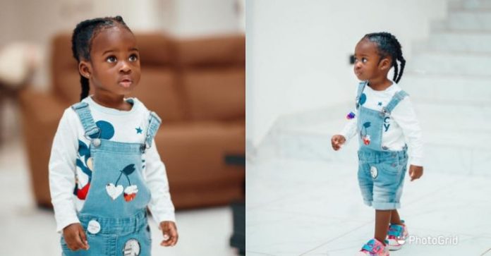 Fella Makafui’s Daughter Island Looking Cute In These Photos