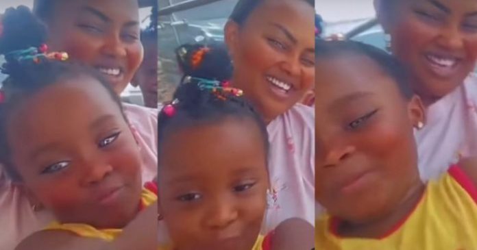 (Video) Nana Ama McBrown And BaBy Maxin Give Many Chills With Their Playtime