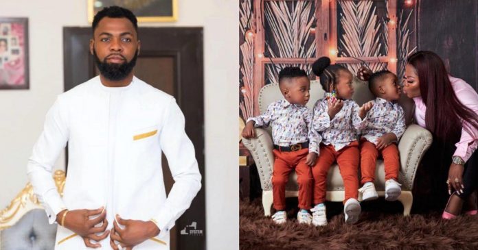Rev Obofour’s Triplets Looking All Grown And Classy As They Celebrate Their 2nd Birthday