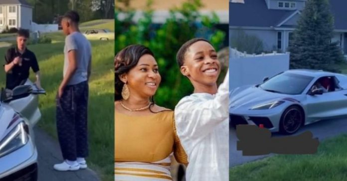 How Adwoa Safo Bought His Son An Expensive $60,000 Car For Her Son’s Birthday Celebration (Video)