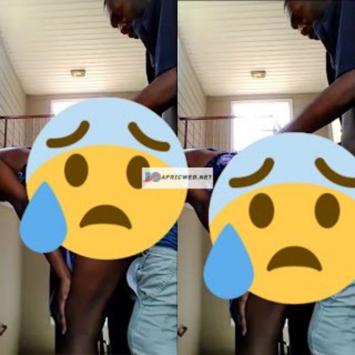 (Video) Lady Chases Her Ex For Leaking Their ŋʋdɛ Videos On Social Media