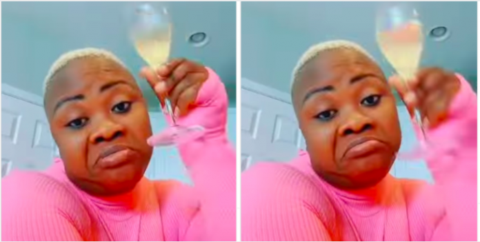 Netizens fire Rev Obofour’s wife for drinking alcohol and dyeing her hair