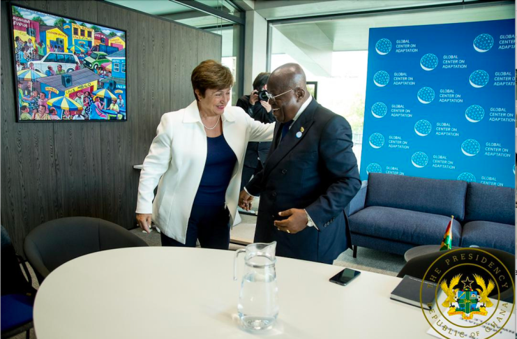 Akufo Addo was on track till COVID, Russia-Ukraine war destroyed things – IMF boss