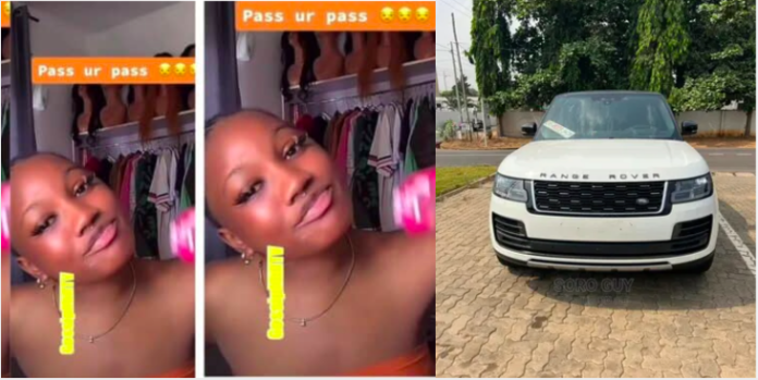 Don’t approach me if you don’t have a Range Rover – Lady warns