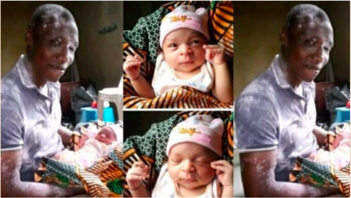God is good 3x: Man celebrates as he becomes a father after 13 years of marriage
