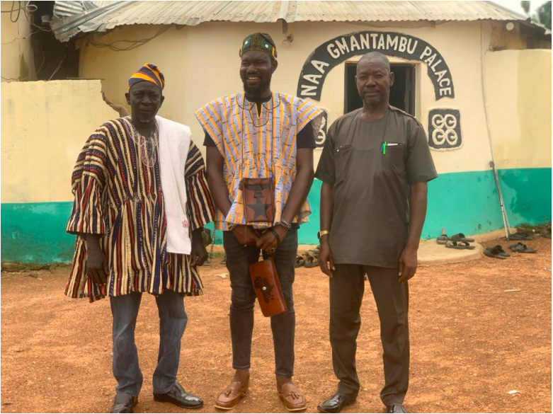 The Taste Of Afrika crew meets Overlord of Nanumba Traditional Area ahead of Cultural Oneness Festival in Tamale 