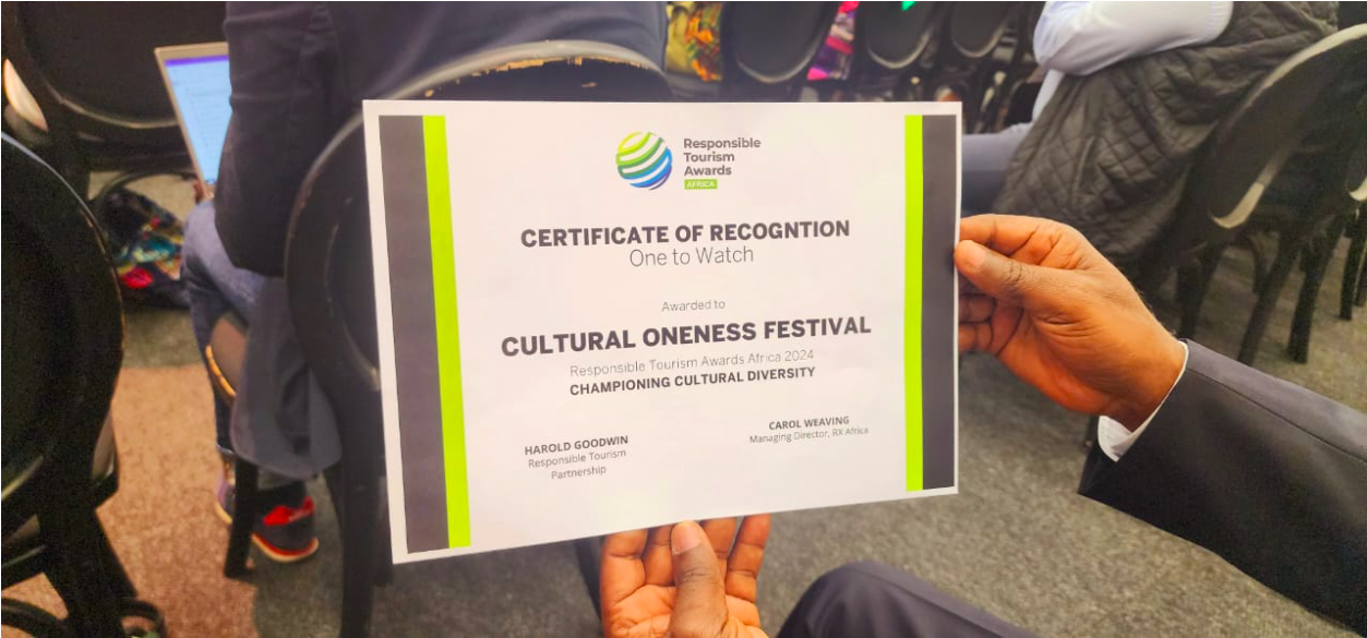 WTM Tourism Awards Honors Cultural Oneness Festival in South Africa