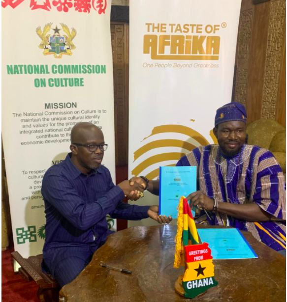 The Taste Of Afrika signs 5-year MoU with National Commission on Culture